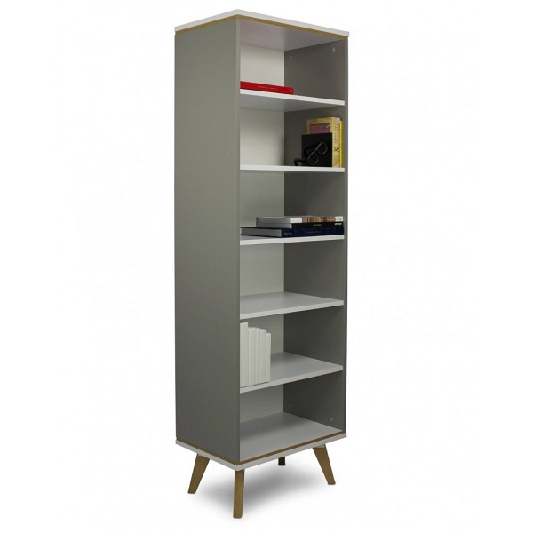 Regał Jorgen J04 szary