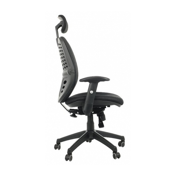 Fotel biurowy SPECTRUM HB czarny - SitPlus