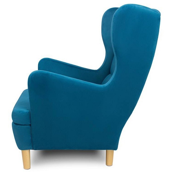 Fotel Lars niebieski - Skandica