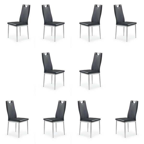 Dziesięć krzeseł czarnych - 8241