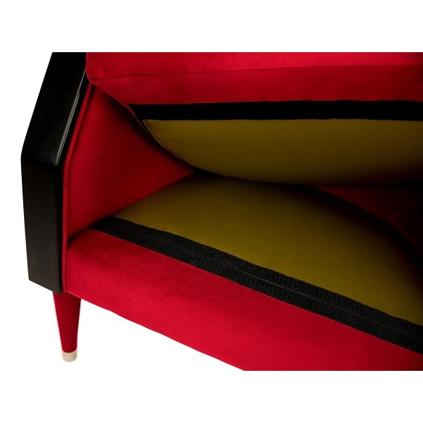 Duży wygodny fotel FREDERICK - Skandica