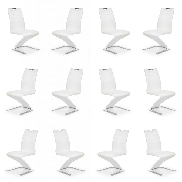 Dwanaście krzeseł białych - 4908