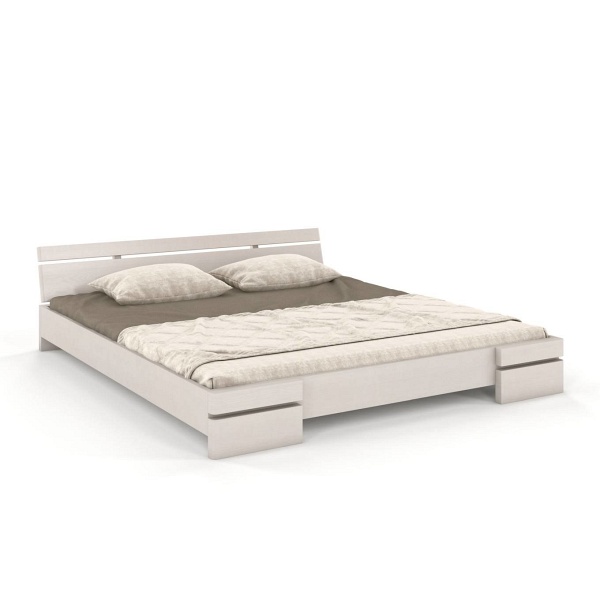 Łóżko drewniane sosnowe Sparta Niskie - Skandica