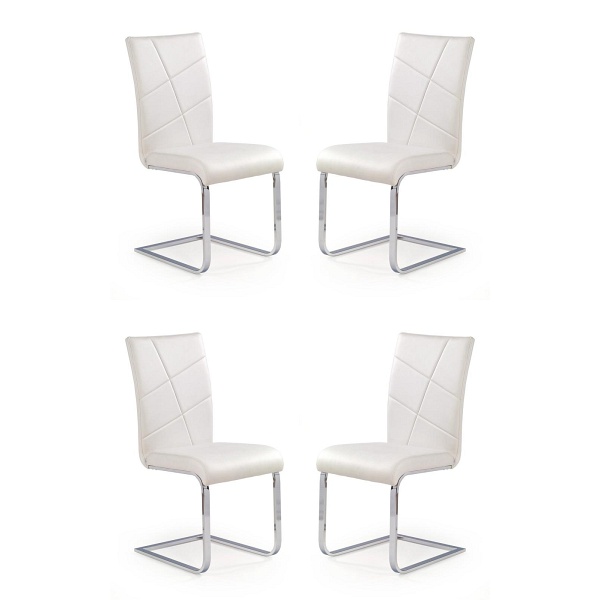 Cztery krzesła białe - 4900