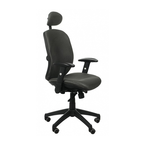 Fotel biurowy SPECTRUM HB szary - SitPlus