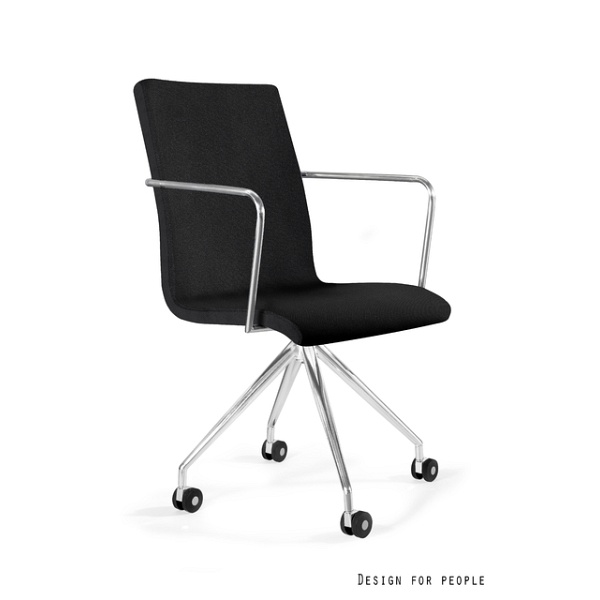 Fotel Visitor czarny - Unique