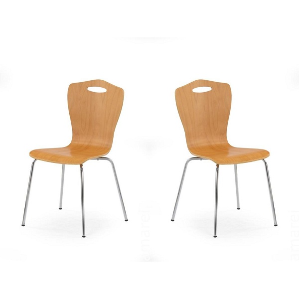 Dwa krzesła olcha - 7594