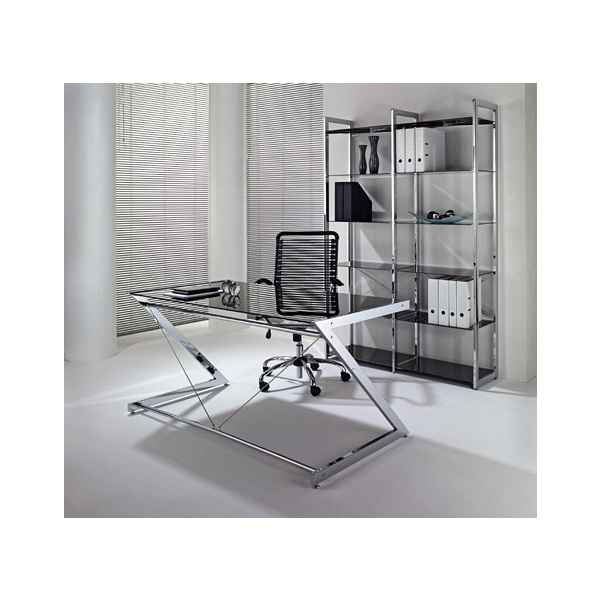 Biurko Z-Line - Chrom - Computer Desk Black - Unique