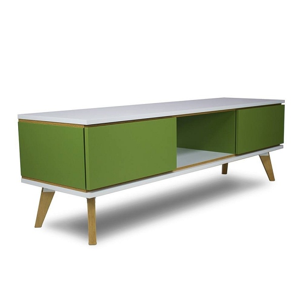 Komoda rtv Jorgen zielony