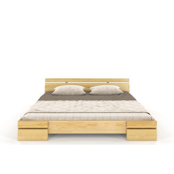 Łóżko drewniane sosnowe Sparta Long - Skandica