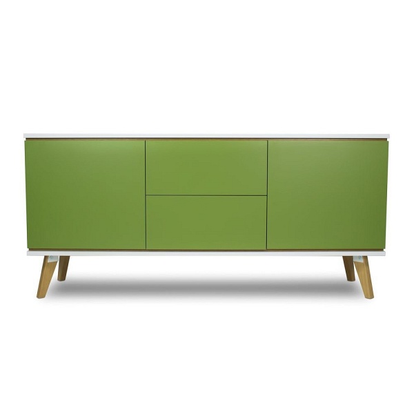 Komoda Jorgen 2+2 zielony