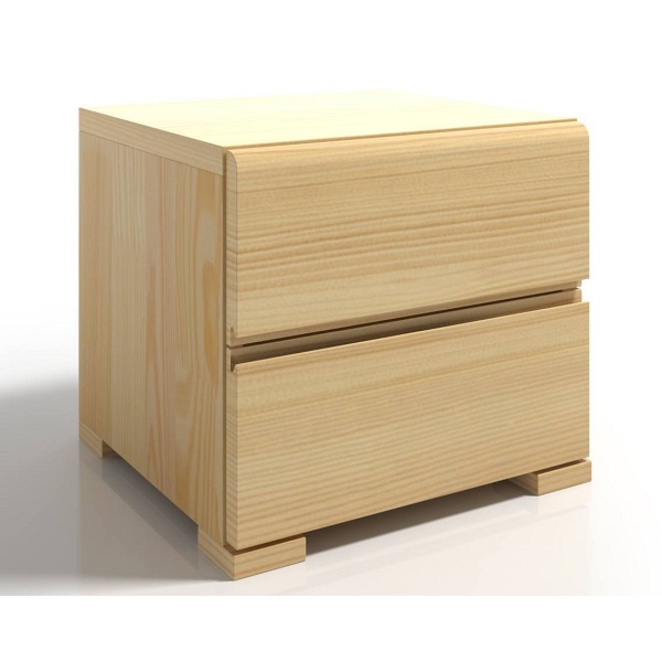 Szafka nocna sosnowa VESTRE Wysoka - Skandica