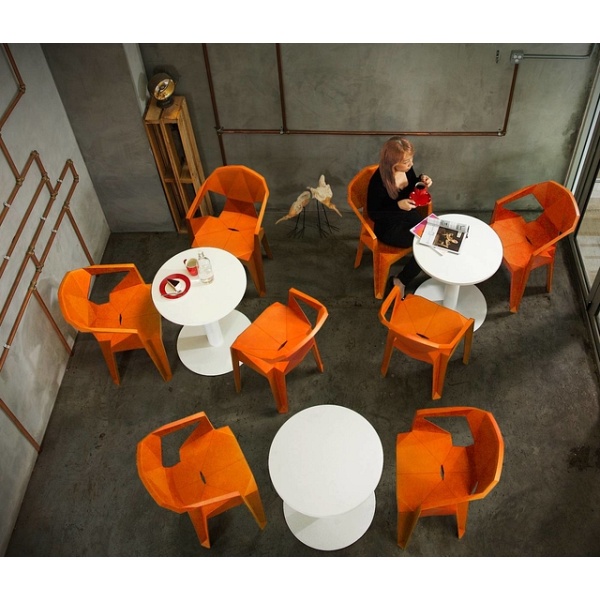 Krzesło MUZE TEALBLUE 94FN - Unique