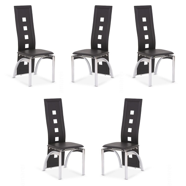 Pięć krzeseł czarnych - 3530