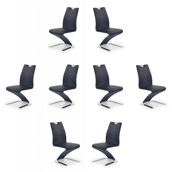 Osiem krzeseł czarnych - 4915