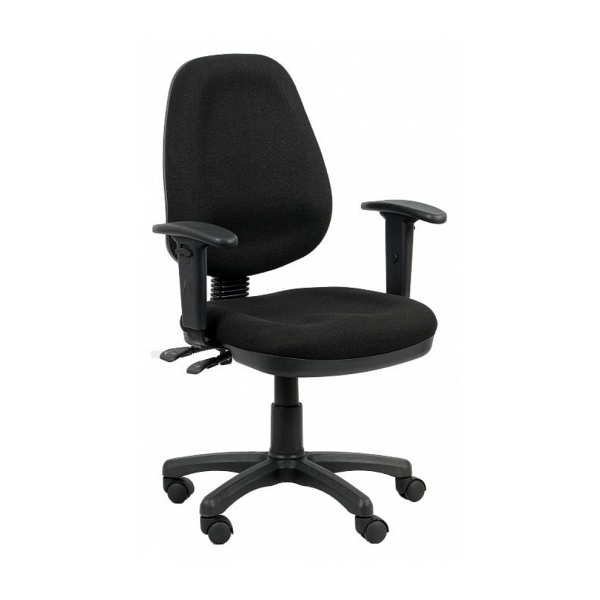 Fotel biurowy Zipper czarny - SitPlus