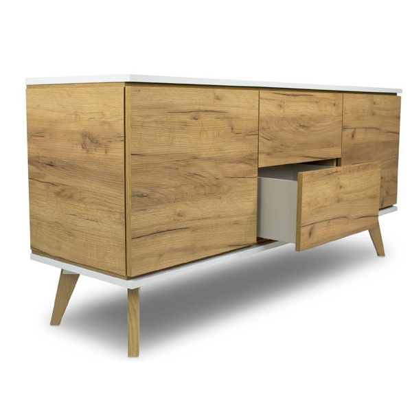 Komoda Jorgen 2+2 złoty dąb