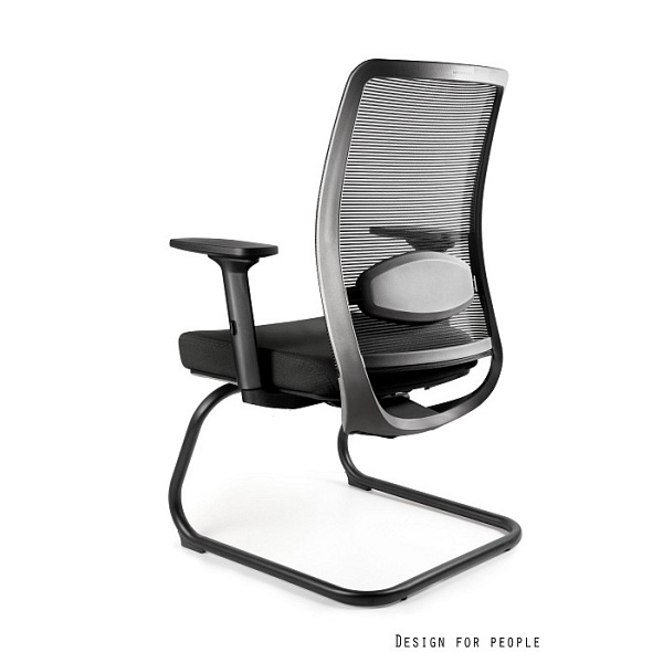 Fotel ANGGUN SKID czarny - Unique