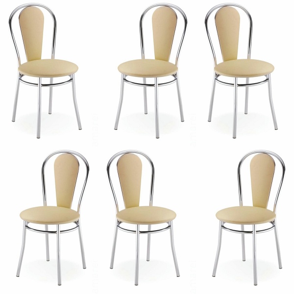 Sześć krzeseł biurowych - 7729