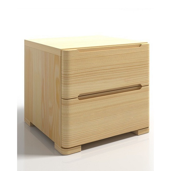 Szafka nocna sosnowa SPARTA wysoka - Skandica