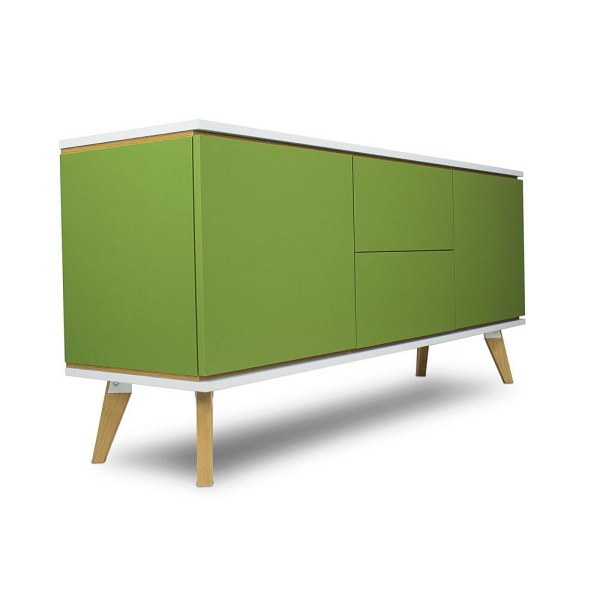 Komoda Jorgen 2+2 zielony