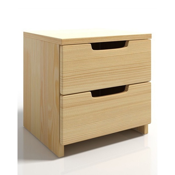 Szafka nocna sosnowa SPECTRUM wysoka - Skandica