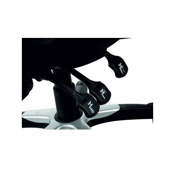 Fotel biurowy Sprint czerwony - SitPlus