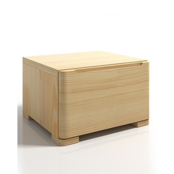 Szafka nocna sosnowa SPARTA niska - Skandica