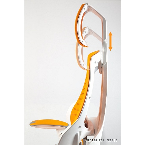 Fotel Wau elastomer ( pomarańczowy ) - Unique