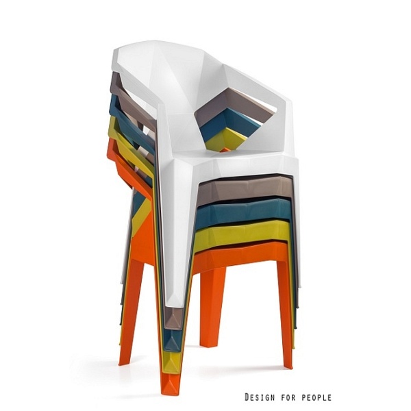 Krzesło MUZE TAUPE 94TN - Unique