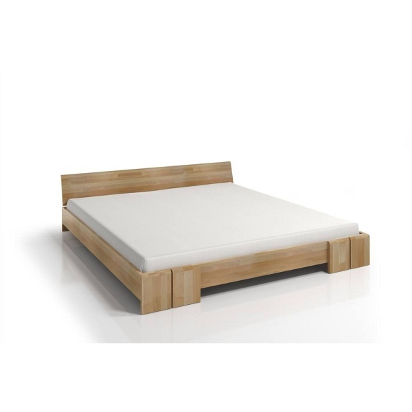 Łóżko drewniane bukowe VESTRE Niskie 90x200cm - Skandica