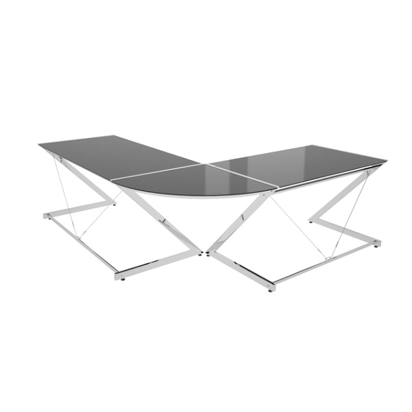 Biurko Z-Line - Chrom - Computer Desk Black - Unique