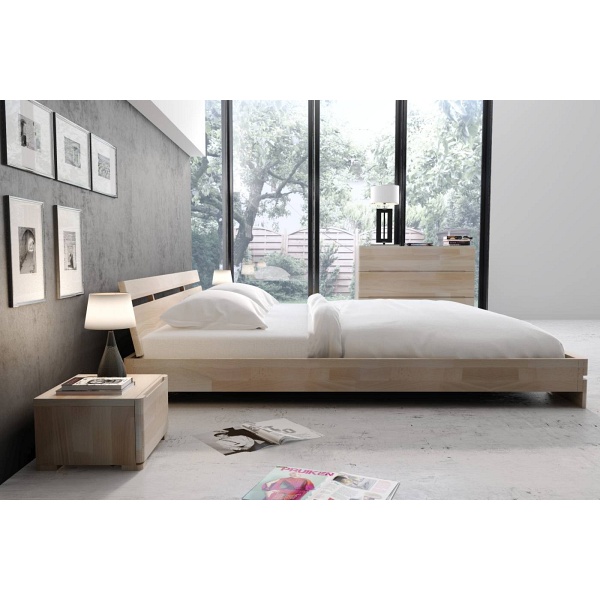 Łóżko drewniane bukowe SPARTA Long 90x220 - Skandica