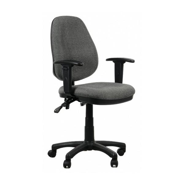 Fotel biurowy Zipper szary - SitPlus
