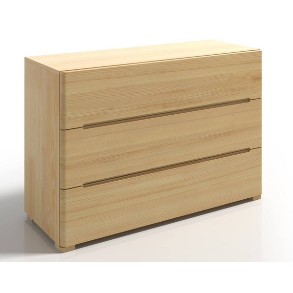 Komoda sosnowa z 3 szufladami SPARTA - Skandica