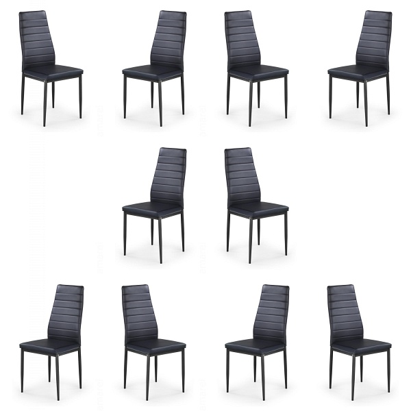Dziesięć krzeseł czarnych - 6200