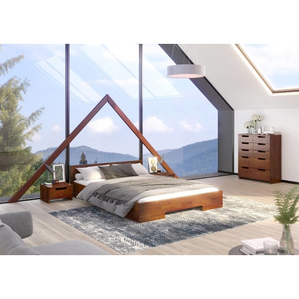 Łóżko drewniane sosnowe Spectrum Long - Skandica