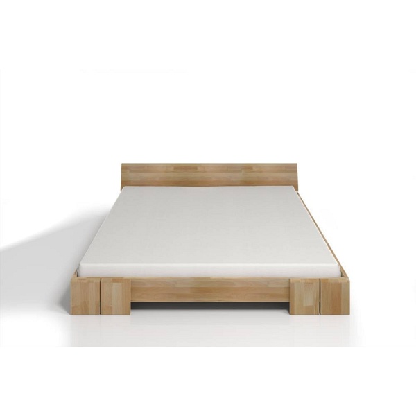 Łóżko drewniane bukowe VESTRE Niskie 90x200cm - Skandica