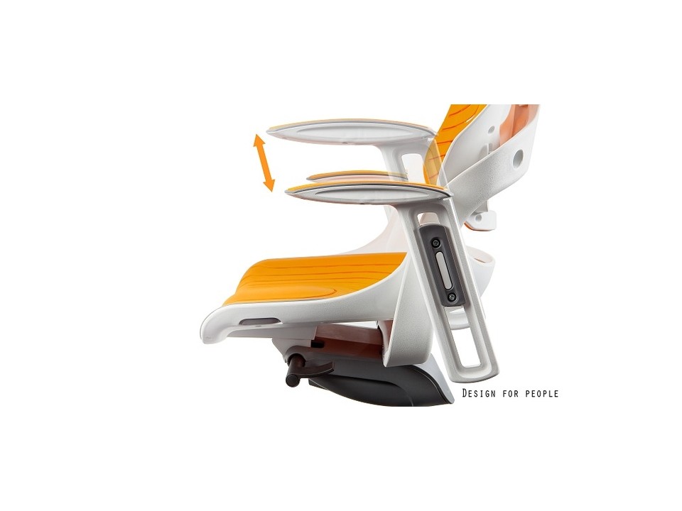 Fotel Wau elastomer ( pomarańczowy ) - Unique