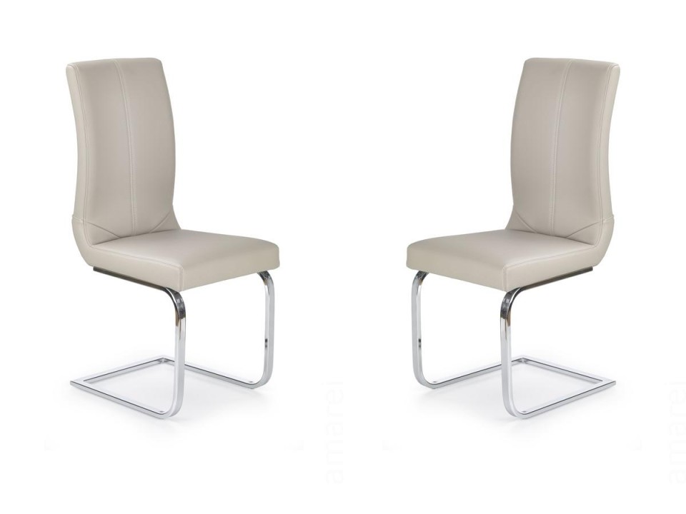 Dwa krzesła cappuccino - 0527