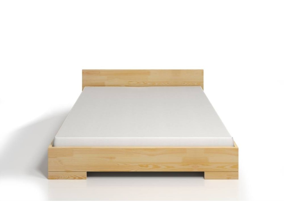 Łóżko drewniane sosnowe ze skrzynią na pościel Spectrum Maxi & ST - Skandica
