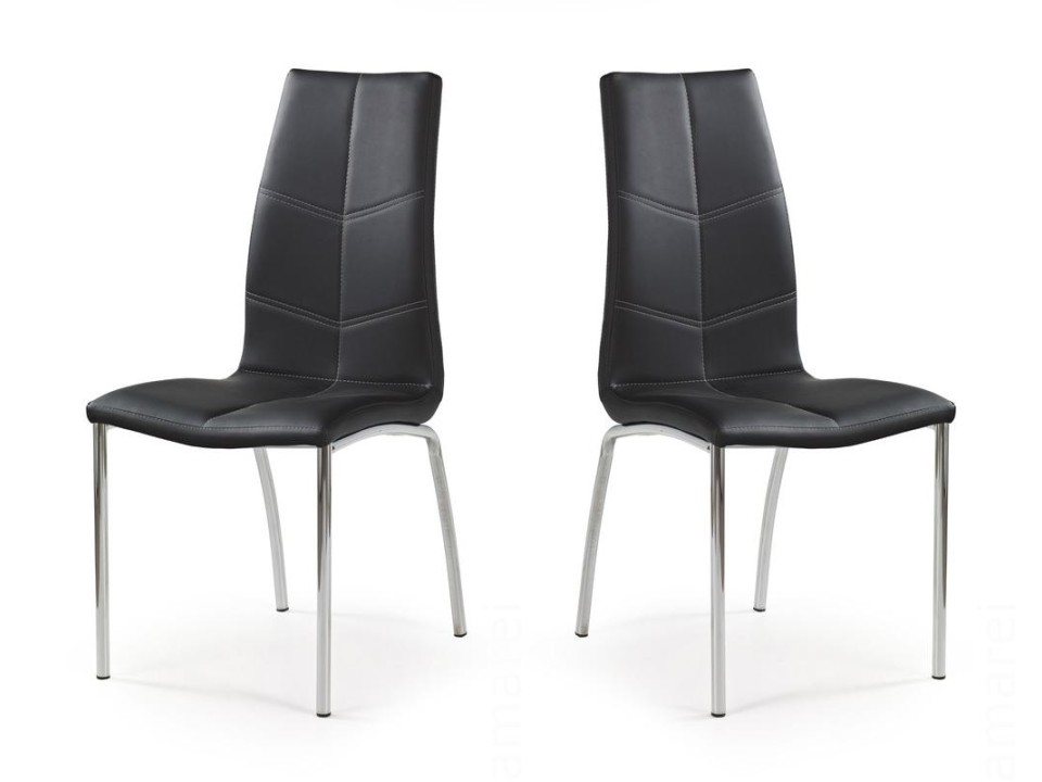 Dwa krzesła czarne - 5006