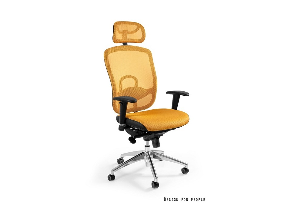 Fotel Vip / żółty - Unique