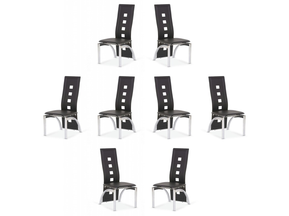 Osiem krzeseł czarnych - 3530