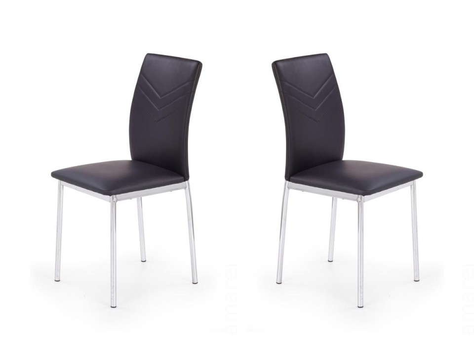Dwa krzesła czarne - 6712