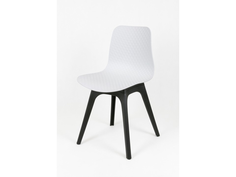 Sk Design Kr061 Białe Krzesło Polipropylenowe