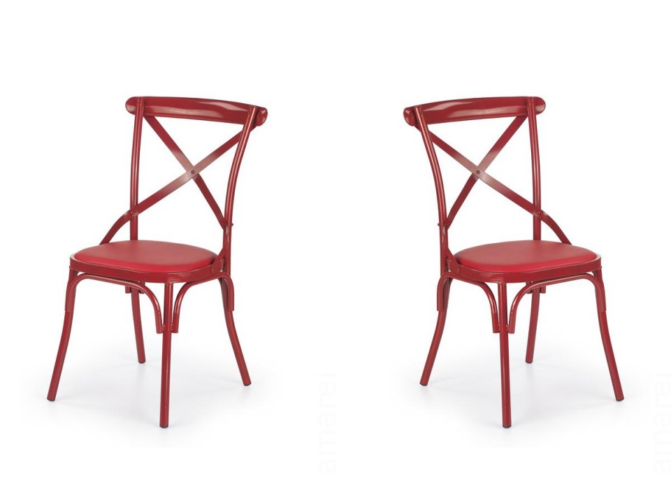 Dwa krzesła czerwone - 0480