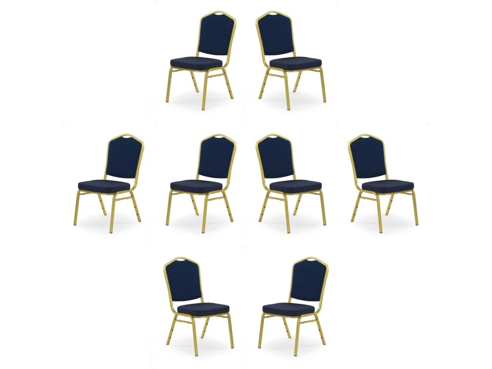 Osiem krzeseł niebieskich - 5305