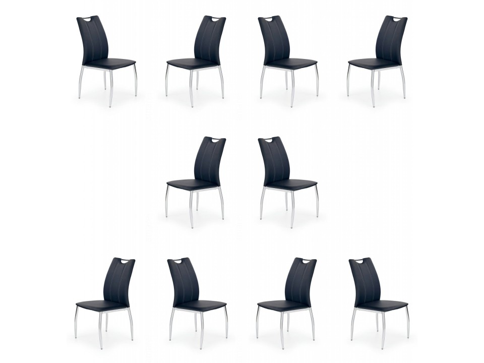 Dziesięć krzeseł czarnych - 4809