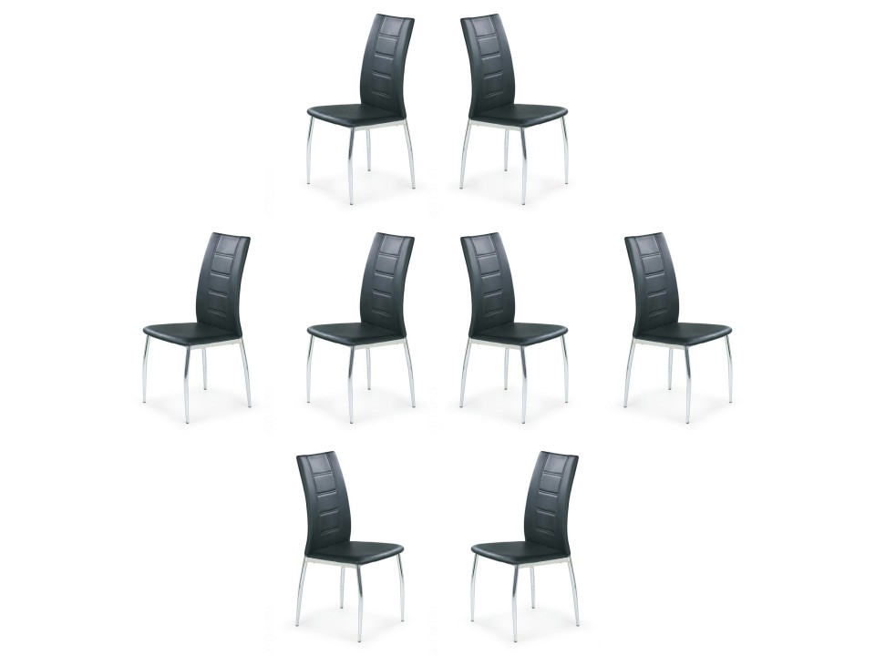 Osiem krzeseł czarnych - 6583
